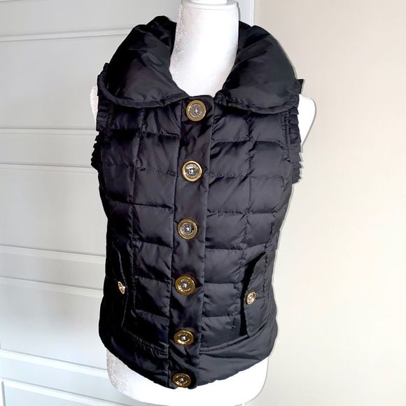 juicy couture puffer vest - Picture 9 of 10